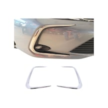 Toyota Corolla Uyumlu Krom Sis Çerçeve 2 Prç P.çelik 2019 Üzeri