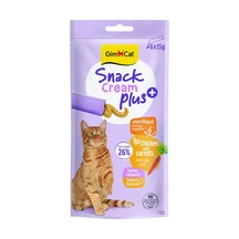 Snack Cream Sterilised Tavuklu Ve Havuçlu Kedi Ödülü 6x15gr