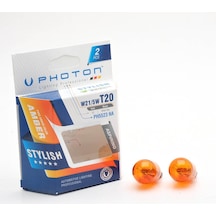 Photon T20 21/5w 12v Çift Devre Naturel  Amber