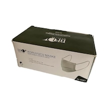Bfl 3 Katlı Cerrahi Maske 50'li Kutu - Burun Ayarlı Maske