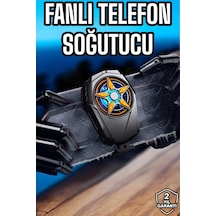 Fanlı Radyatör Soğutucu Telefon Soğutucu Tüm Telefonlara Uyumlu