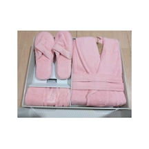 Colourıst Açık Mercan Banyo Seti  Ürün Pembe