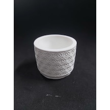 Dantel Desen Saksı 6,5x8cm