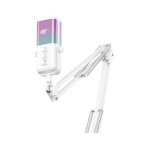 Havit Gamenote Gk65 Pro Rgb Oyuncu Ve Yayıncı Mikrofonu - 192khz/24bit Ses Kartlı & Akrobat Kollu Set