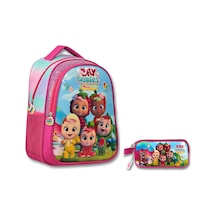 Cry Babies Kız Çocuk Pembe İlkokul Çantası Ve Kalemlik Seti