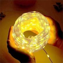 Vıp Curtaın Lamp Ip64 10 Dallı 2.60x2 Metre Dış Mekan Salkım Led Işık Gün Işığı Dökme Led Kumandalı Gün Işığı
