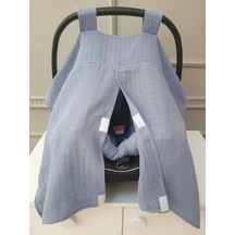 Yuar Baby Anakucağı Örtü Ve Minder Seti Mavi 05d50014424n1-2