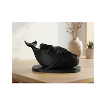 Hayalperest Balina Ve Kız Figürü 15cm - Rüya Gibi Sanat Eseri