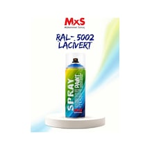 Mxs Ral 5002 Lacivert Akrilik Sprey Boya 400 Ml Siyah