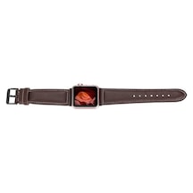 Bouletta Apple Watch Uyumlu Deri Kordon 42-44-45Mm Nm1-As3 Kahve