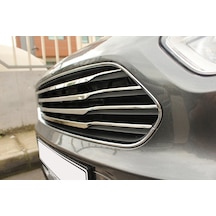 Ford Tourneo Courıer 2014-2018 Krom Ön Panjur P.Çelik 4 Prç