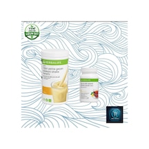 Herbalife Formül 1 Besleyici Shake Karışımı 500 G + Çay Ve Bitki Ekstreli Aromalı İçecek Tozu Limon Aromalı 51 G