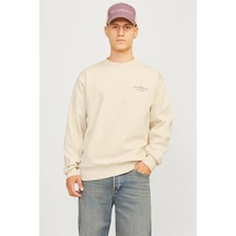 Jack & Jones Jack&jones Erkek Sweatshirt 12261386 Black Beauty Siyah