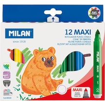 Mılan 80020 Maxı Jumbo Keçeli Kalem 12Li N11.8851