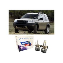 Land Rover Freelander Led Xenon Uzun + Kısa Far Ampulü H4 Mono Yeni Seri Beyaz 1997-2001