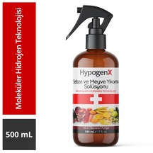 Hypogenx Sebze Meyve Yıkama Solüsyonu Hipokloröz Asit Bazlı 50 ML