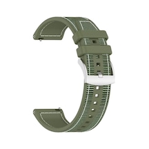 Teleplus Honor Watch Magic 2 42mm Kordon Dikişli Rdb88 Silikon Kordon 20mm