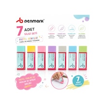 Penmark Pastel Renk Silgi Seti 7 Adet Yumuşak Silgi Canlı Renkler