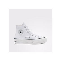 Converse Chuck Taylor All Star Lift Hi Unisex Platform Beyaz Sneaker Siyah