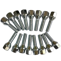 Bijon Takımı Krom Kaplı M12x1.25 - Aa 19mm Diş/boy 39/68mm, 16 Ad