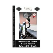 Özel Üretim Konfor Ulaşım Telefon Tutucu Jx14 Siyah