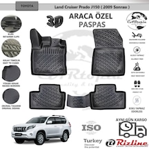 Toyota Uyumlu Land Cruiser / 2011 Sonrası / Siyah / Rizline Pas