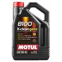 Motul 8100 X-Clean Gen2 5W-40 Motor Yağı
