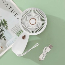 Buffer 3 Kademeli Çanta Tipi El Fanı Taşınabilir Mini Serinletici Silikon Askılı Fan Zb103