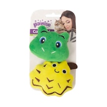 Pawise Örgü Kedi Oyuncağı Kurbağa - Ananas N106