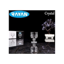 Hubrendy Tedarik Rayan Crystal 6'lı Kahve Yanı Bardak Diğer