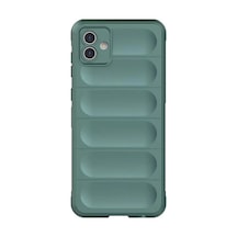 Samsung Galaxy A06 Kılıf Optimum Silikon - Koyu Yeşil Diğer
