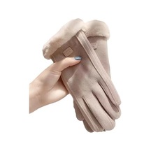 Unisex Kış Eldivenleri, Sıcak Dokunmatik Ekran Eldivenleri, Astarlı Rüzgar Geçirmez İş Eldivenleri