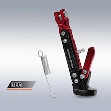 Cloudstore Kırmızı Motosiklet Ayaklığı - Kaymaz Tabanlı, Ayarlanabilir, Sağlam