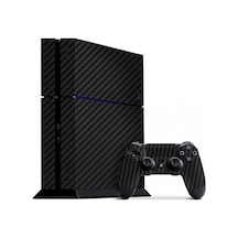 PlayStation 4 Siyah Carbon Fiber Kaplama Takımı Çınar Extreme