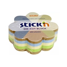 Hopax Stickn Yapışkan Notblok Kraft Çiçek 67x67 250 Yp 21834