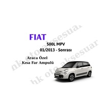 Fiat 500l Mpv 01/2013 - Sonrası Araca Özel Kısa Far Ampulü H7