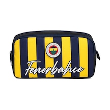 Fenerbahçe İki Gözlü Erkek Çocuk Fenerbahçe Yazılı Sarı - Lacivert Okul Kalem Çantası/kalemlik - 26701 Genel