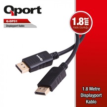Qport Q Dp01 Ver 1 2 Dısplay Kablo 1 8mt