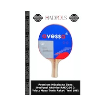 Premium Müsabaka Genç Hediyesi Aktivite Rak-200 2 Yıldız Masa Tenis Raketi Yeni 96