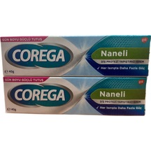 Süper Protez Yapıştırıcı Krem Naneli 40gr X 2 Adet Süper Protez Yapıştırıcı Krem Naneli 40gr X 2 Adet