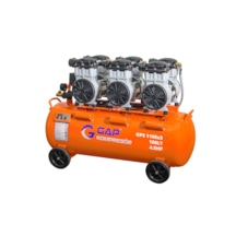 Gap Kompresör Gps1100x3 100 Litre 4,5 Hp Yağsız Sessiz Hava Kompresörü