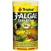 3 Algae Tablets A 100 Adet Kovadan Bölme