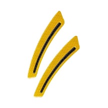 Sarı Pratik Araba Çamurluk Etiketi Çarpışma Önleyici Yüksek Parlaklık Uyarısı