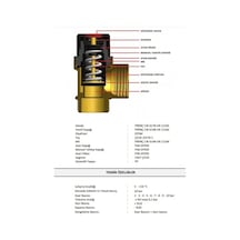 Case Emniyet Ventili 3/4'' - 8 Bar 07-2581