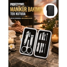 Evde Profesyonel Tırnak Bakımı İçin 7 Parça Premium Bakım Seti - Lisinya