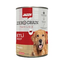 3 Adet Jazzy Köpek Maması Etli 380 Gr