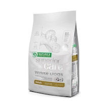 Superior Care Beyaz Tüylü Köpekler İçin Kuzulu Küçük Irk Köpek Maması 1,5kg Cok Renkli