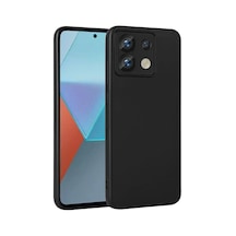 Zore Redmi Note 13 Pro 5g Kılıf Ogaa Premier Silikon Kapak - Siyah