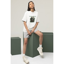 Noıssey House Of The Dragon - Team Green Tasarımlı Unisex Oversize T-shirt Çok Renkli