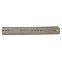 Leo Çift Taraflı Çelik Cetvel 500 X 30 MM Metal